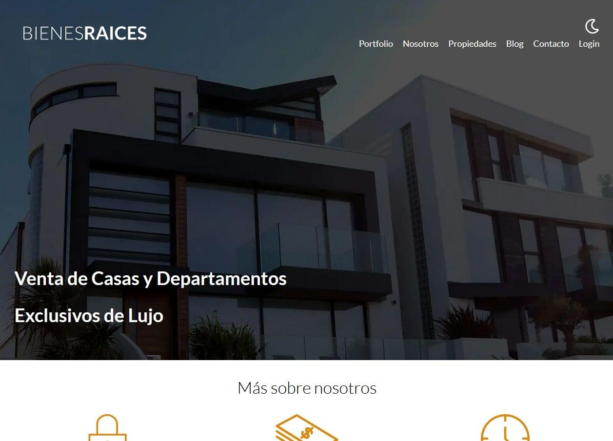 Aplicación de una inmobiliaria.