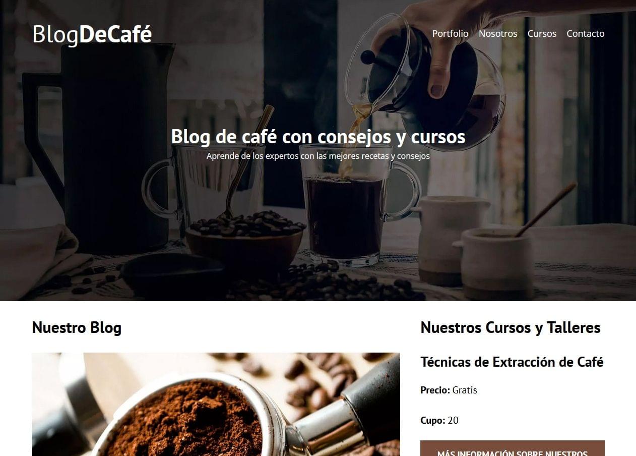 Blog sobre el café