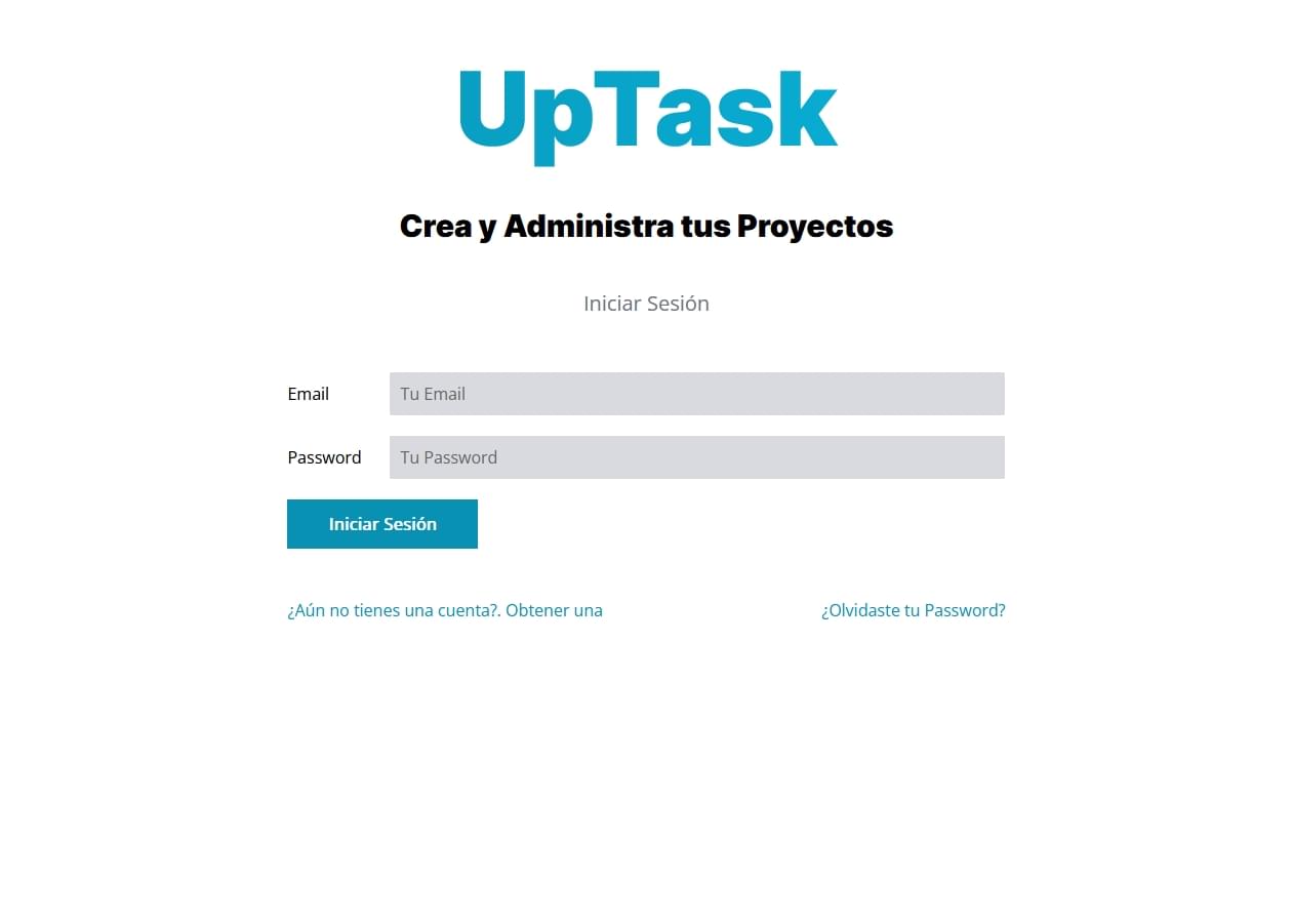 Crea y administra tus proyectos.